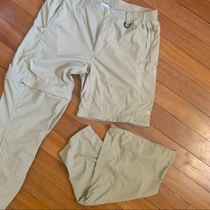 The North Face Convertible Pants/Shorts Tan